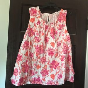 Land's End sleeveless shirt blouse